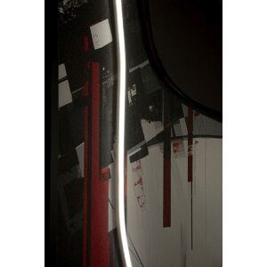 Mauro Ferretti Peinture Murale Psyco avec LED et Application 3D