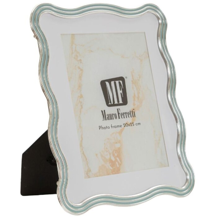 Cadre photo Mauro Ferretti "Elizabeth" 20x25 cm bleu clair