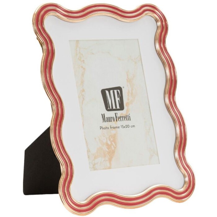 Cadre photo Mauro Ferretti "Elizabeth" 15x20 cm Rouge