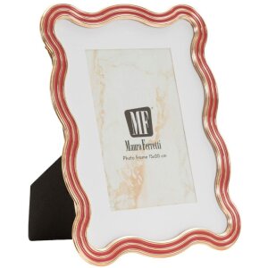 Cadre photo Mauro Ferretti "Elizabeth" 15x20 cm Rouge