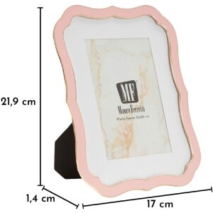 Cadre photo Mauro Ferretti "Margot" 15x20 cm Rose