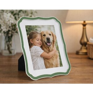 Cadre photo Mauro Ferretti "Margot" 20x25 cm Vert