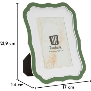 Cadre photo Mauro Ferretti "Margot" 15x20 cm Vert