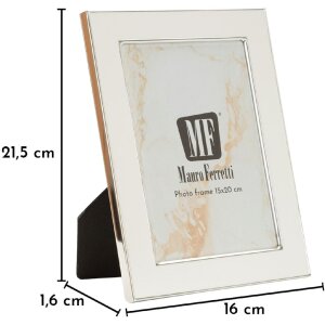 Cadre photo Mauro Ferretti "Molly" 12,5x17,5 cm Blanc