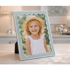 Cadre photo Juliette Mauro Ferretti 12,5x17,5 cm bleu clair
