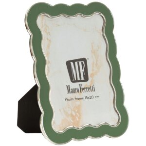 Cadre photo Mauro Ferretti "Charlotte" 12,5x17,5 cm Vert