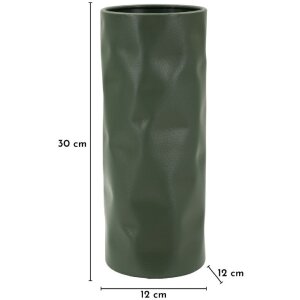 Vase Norimberga Mauro Ferretti, fer vert clair, design urbain moderne