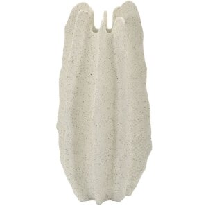 Vase "Ester" Mauro Ferretti, design sculptural organique, Ø23x50 cm