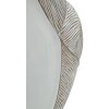 Vase "Ho Chi Minh" Mauro Ferretti, blanc mat, design sculptural moderne