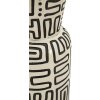 Vase "Nairobi" Mauro Ferretti — Blanc/Noir, Ø15,5x65 cm