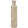 Vase extérieur Mauro Ferretti "Sand" beige Ø24,5x97 cm