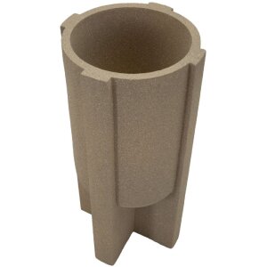 Staquet de pot de fleurs extérieur "Moai" Mauro Ferretti