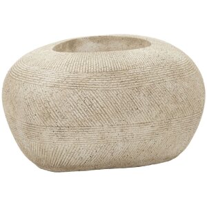 Pot de jardin STONE Mauro Ferretti, gris, extérieur 78,5x56x33,5 cm