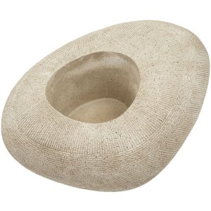 Pot de jardin STONE Mauro Ferretti, gris, extérieur 78,5x56x33,5 cm