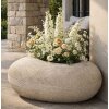 Pot de jardin STONE Mauro Ferretti, gris, extérieur 78,5x56x33,5 cm