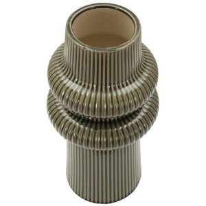 Vase Harmony Mauro Ferretti – Céramique Vert Élégant