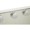 Miroir de table Hollywood LED Mauro Ferretti 55x14x43 cm Blanc