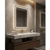 Miroir mural LED simple Mauro Ferretti 60x3,5x80 cm