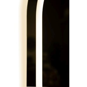 Miroir mural LED ovale Mauro Ferretti 60x80 cm