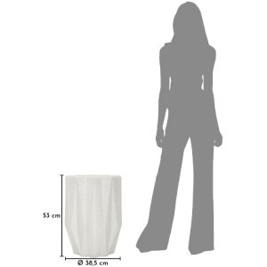 Mauro Ferretti Beistelltisch STAR Ø38,5x53 cm