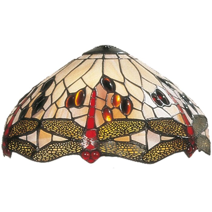 Abat-jour en verre Tiffany 30 cm