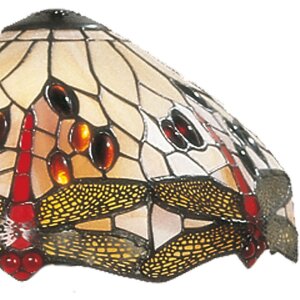 Abat-jour en verre Tiffany 30 cm