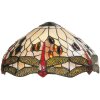 Abat-jour en verre Tiffany 30 cm
