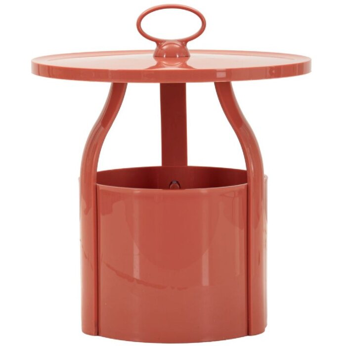 Table dappoint Mauro Ferretti Iris Rouge Ø44x43 cm