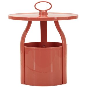Table dappoint Mauro Ferretti Iris Rouge Ø44x43 cm