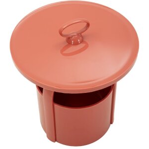 Table dappoint Mauro Ferretti Iris Rouge Ø44x43 cm