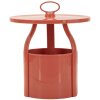 Table dappoint Mauro Ferretti Iris Rouge Ø44x43 cm
