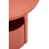 Table dappoint Mauro Ferretti Iris Rouge Ø44x43 cm