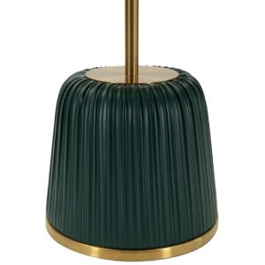 Table dappoint Mauro Ferretti Egle Vert/Or Ø40x55 cm