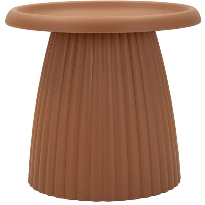 Table basse Mauro Ferretti Geax Rouge Ø50x45 cm