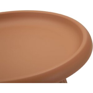 Table basse Mauro Ferretti Geax Rouge Ø50x45 cm