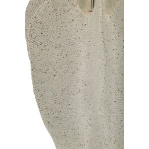 Lampe de table Mauro Ferretti Ester Ø40x63 cm, ivoire, polyrésine, fer, tissu