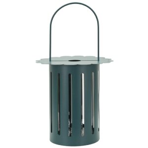 Mauro Ferretti Laterne Saturno Ottanio Ø24x43 cm Metall Glas