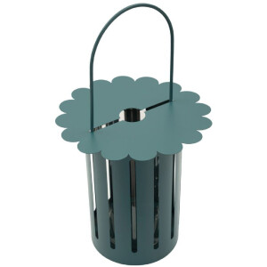 Mauro Ferretti Laterne Saturno Ottanio Ø24x43 cm Metall Glas