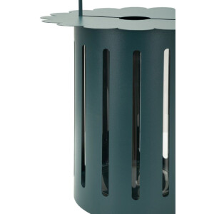 Mauro Ferretti Laterne Saturno Ottanio Ø24x43 cm Metall Glas