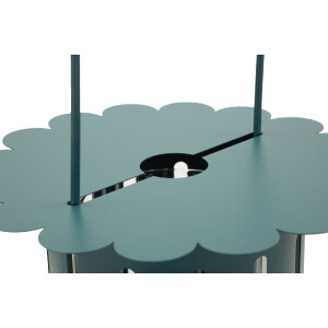 Mauro Ferretti Laterne Saturno Ottanio Ø24x43 cm Metall Glas