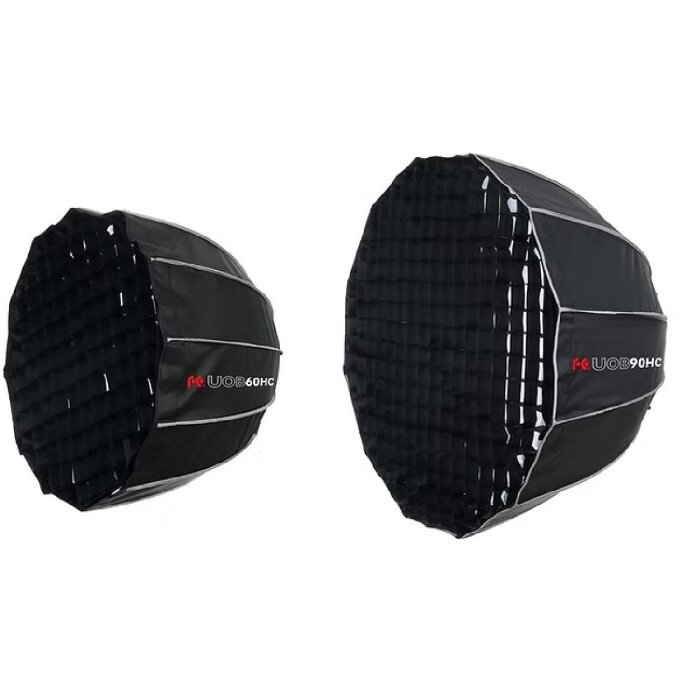 Octabox parabolique Falcon Eyes 60 cm UOB-60HC avec grille alvéolaire