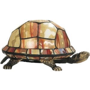 Tortue Tiffany Lampe de table 23x10 cm
