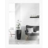 Miroir mural H970 blanc veiné 50x60 cm - MendeFrames