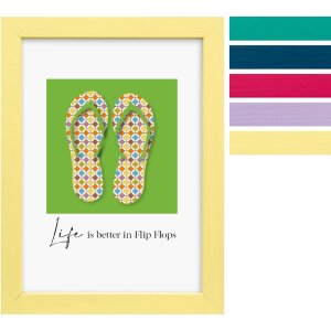 Cadre photo Goldbuch Lunaro – bois, profil plat, 3...