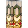 Tiffany colonne déclairage figures géométriques 12,5x35 cm