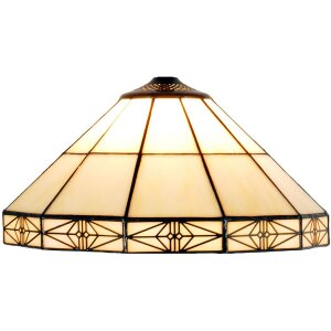 LumiLamp 5LL-3087 Abat-jour Tiffany Ø 32x16 cm...