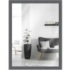 Miroir mural MendeFrames Série H960 gris 20x60 cm