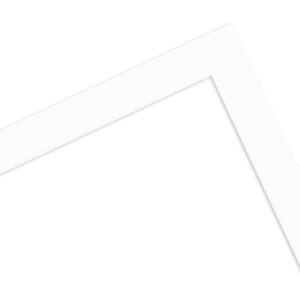 Cadre photo en bois MendeFrames 960 blanc 30x90 cm verre artistique