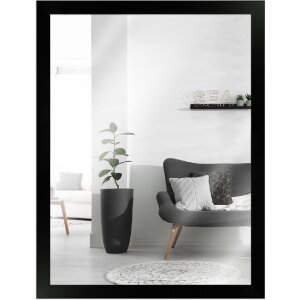 Miroir mural MendeFrames Série H960 noir 45x60 cm