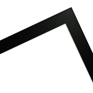 Cadre photo bois MendeFrames 960 noir 50x70 cm verre musée